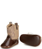 Baby Deer Western Boot - Light Brown