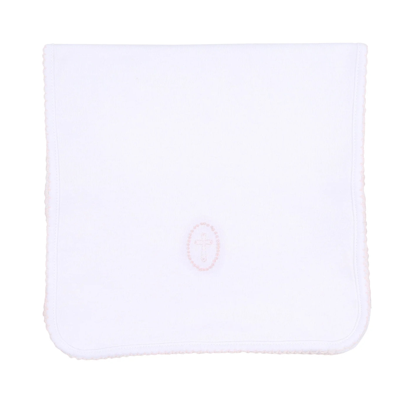 Blessed Embroidered Burp Cloth