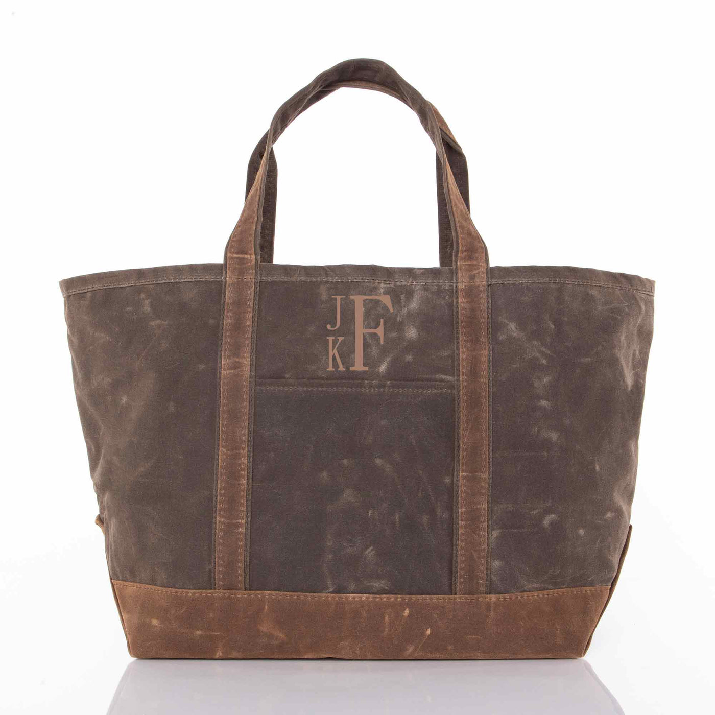 Waxed Large Classic Tote Olive