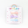 Poppyland Hair Clips - Pastel Crowns