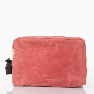 Waxed Travel Kit Nautical Red