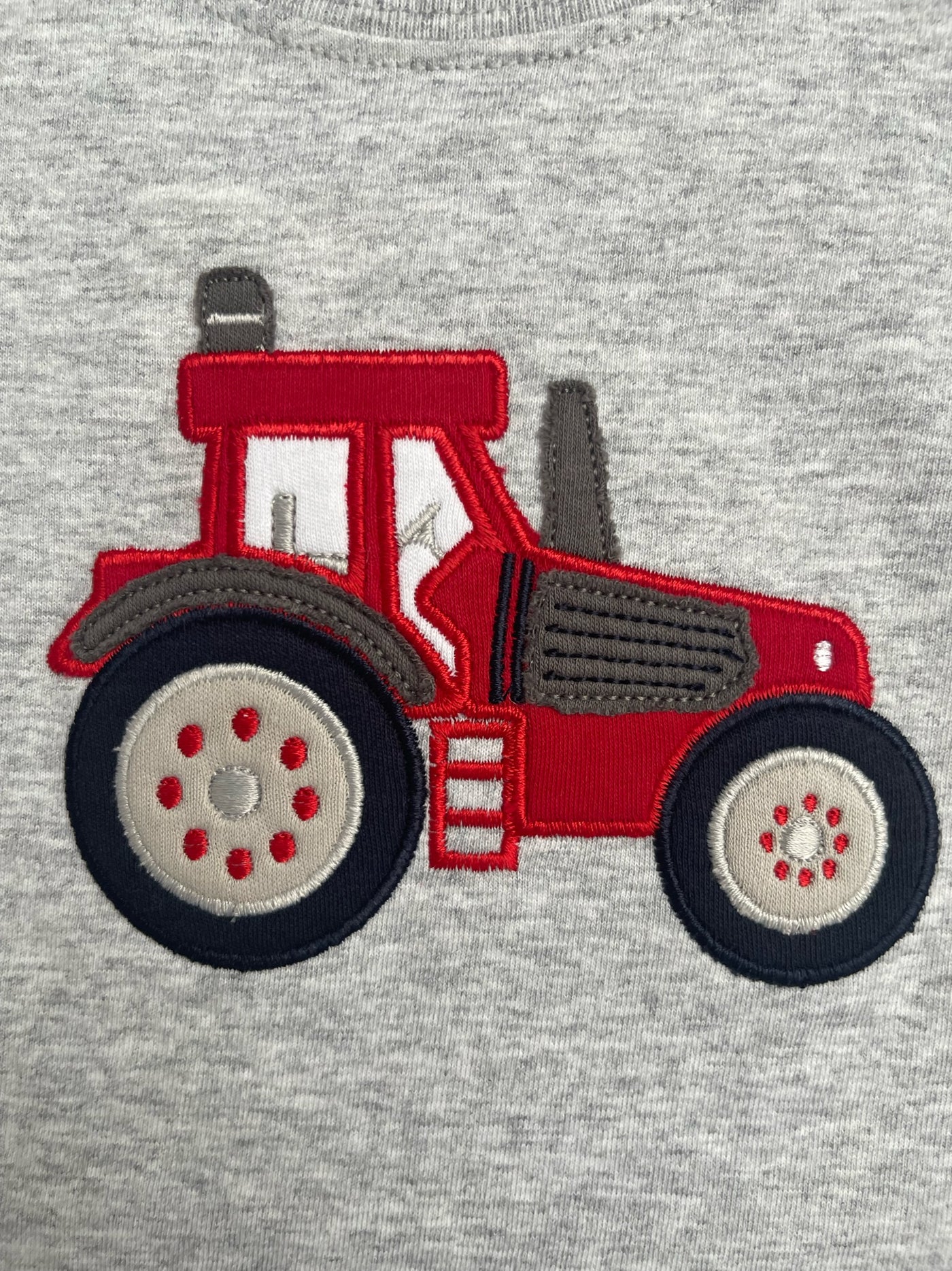 S/S Heather Gray Tractor T-Shirt