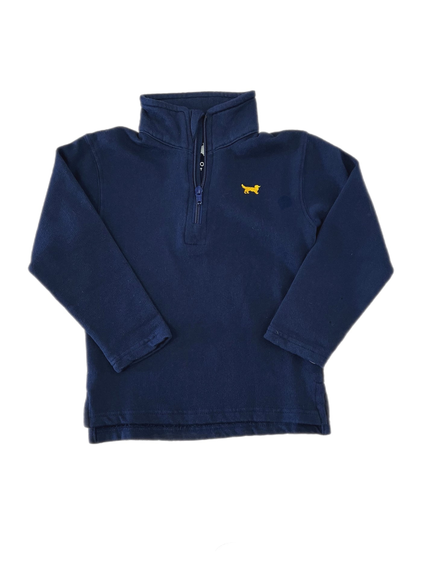 1/4  Fleece Zip Sweater Midnight