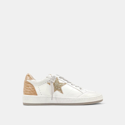Paz Sneakers Taupe Snake