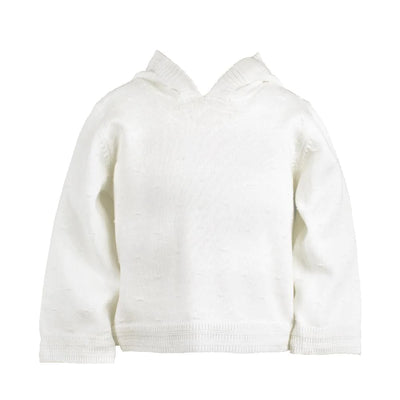 Back Zip Up Hooded Sweater
