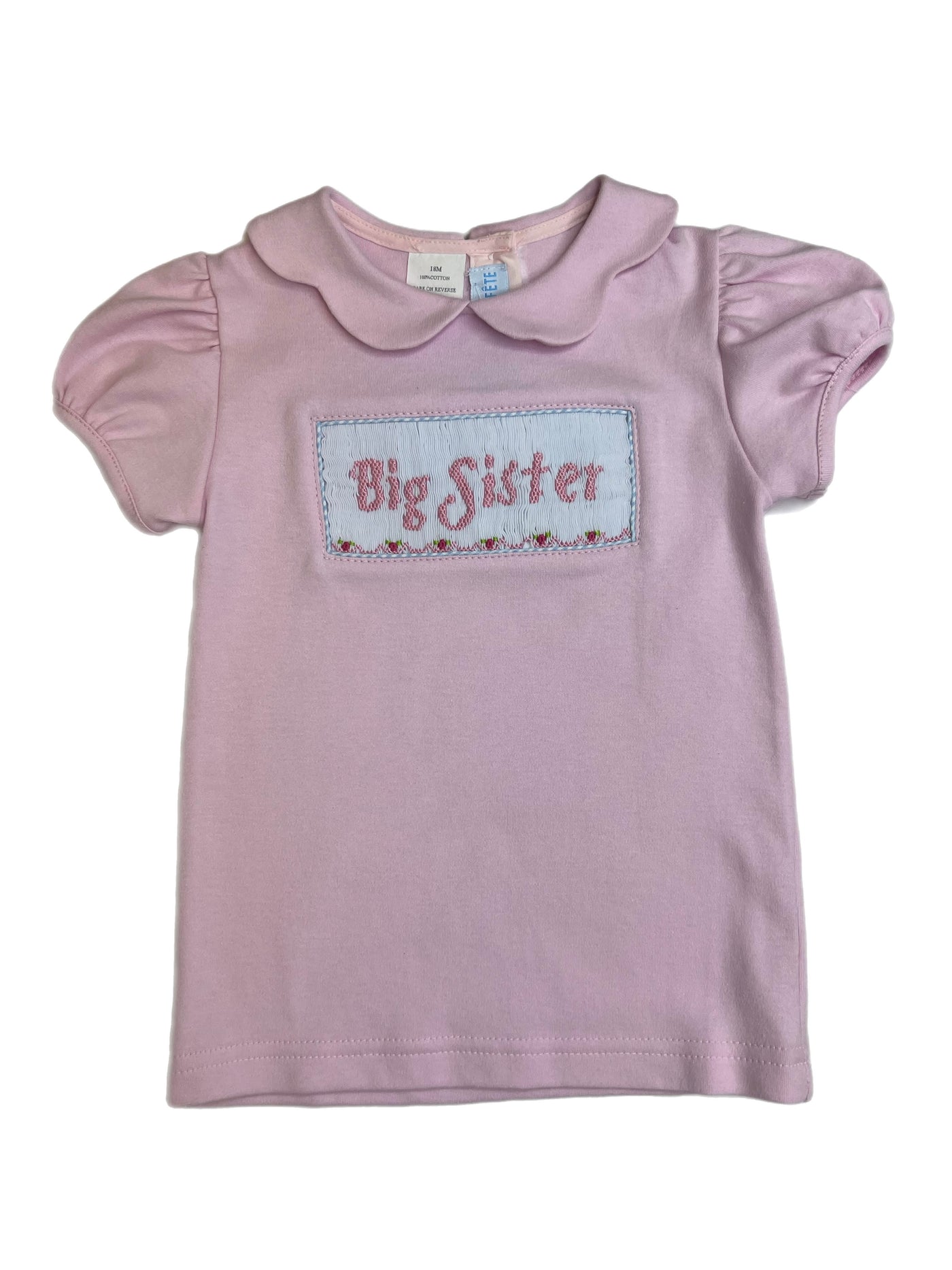 Big Sister Smock Puff Sleeve Shirt