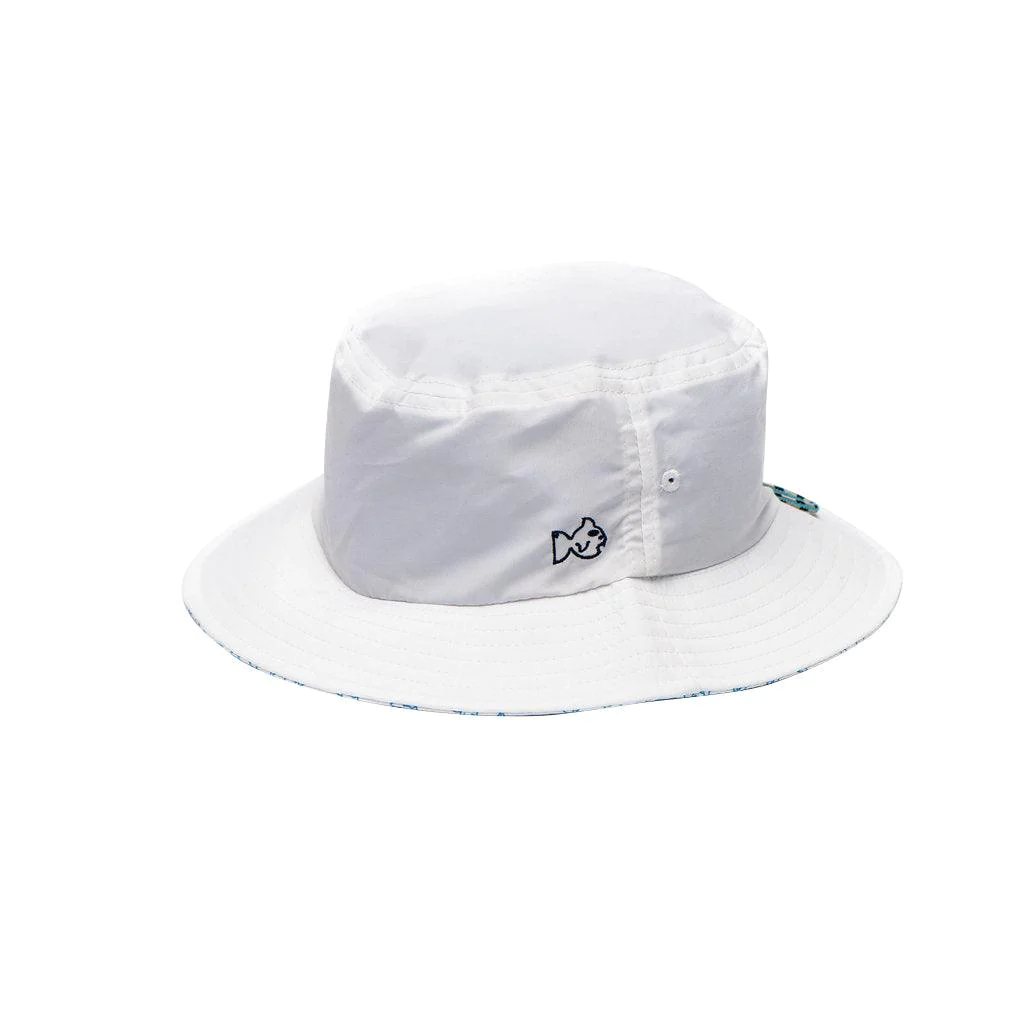 Performance Bucket Hat White