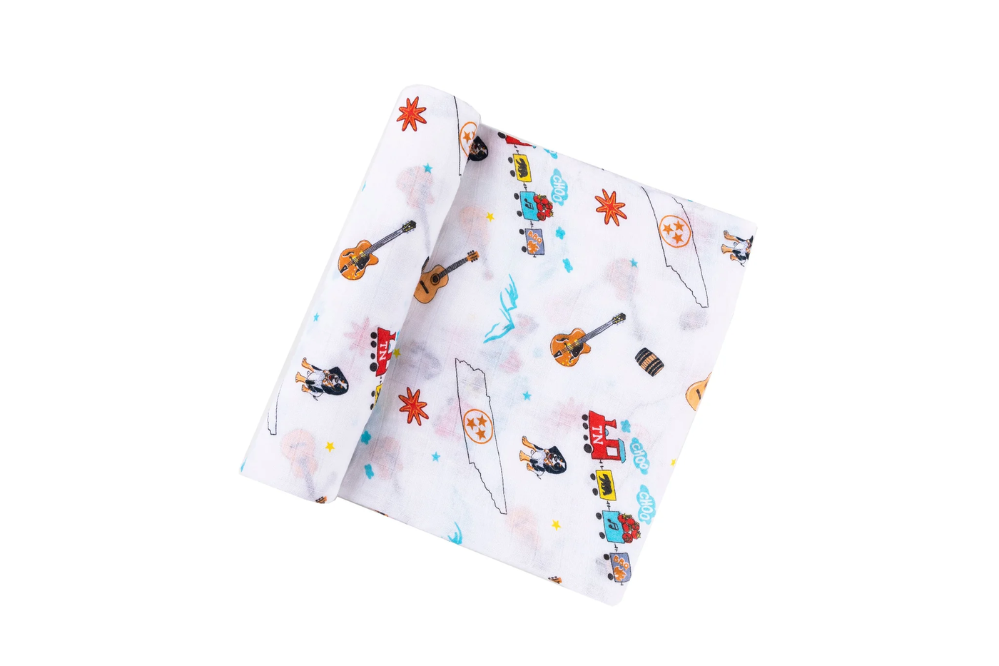 Tennessee Baby Swaddle Blanket (Boy)