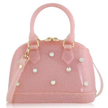 Rhinestone Cate -  Light Pink Sparkle
