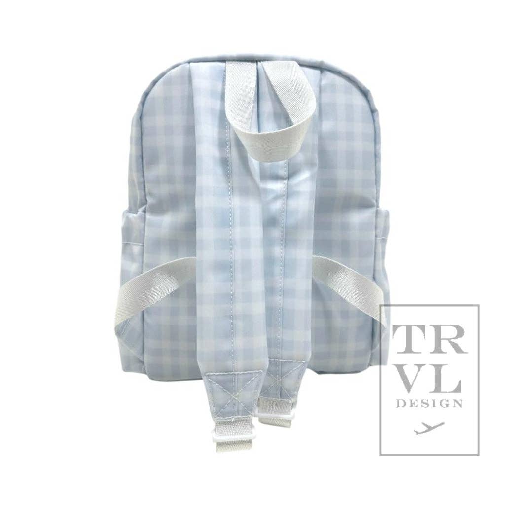 Mini Backer - Pimlico Plaid Blue