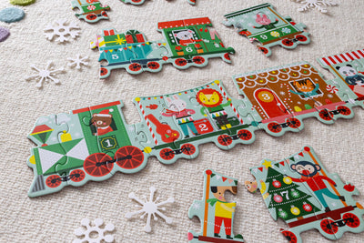 Christmas Train Floor Puzzle