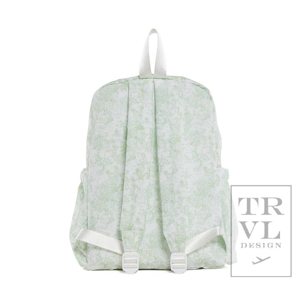 Backpacker - Bunny Toile Green