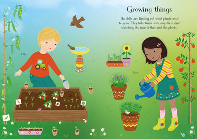 Little Sticker Dolly Dressing Starting School