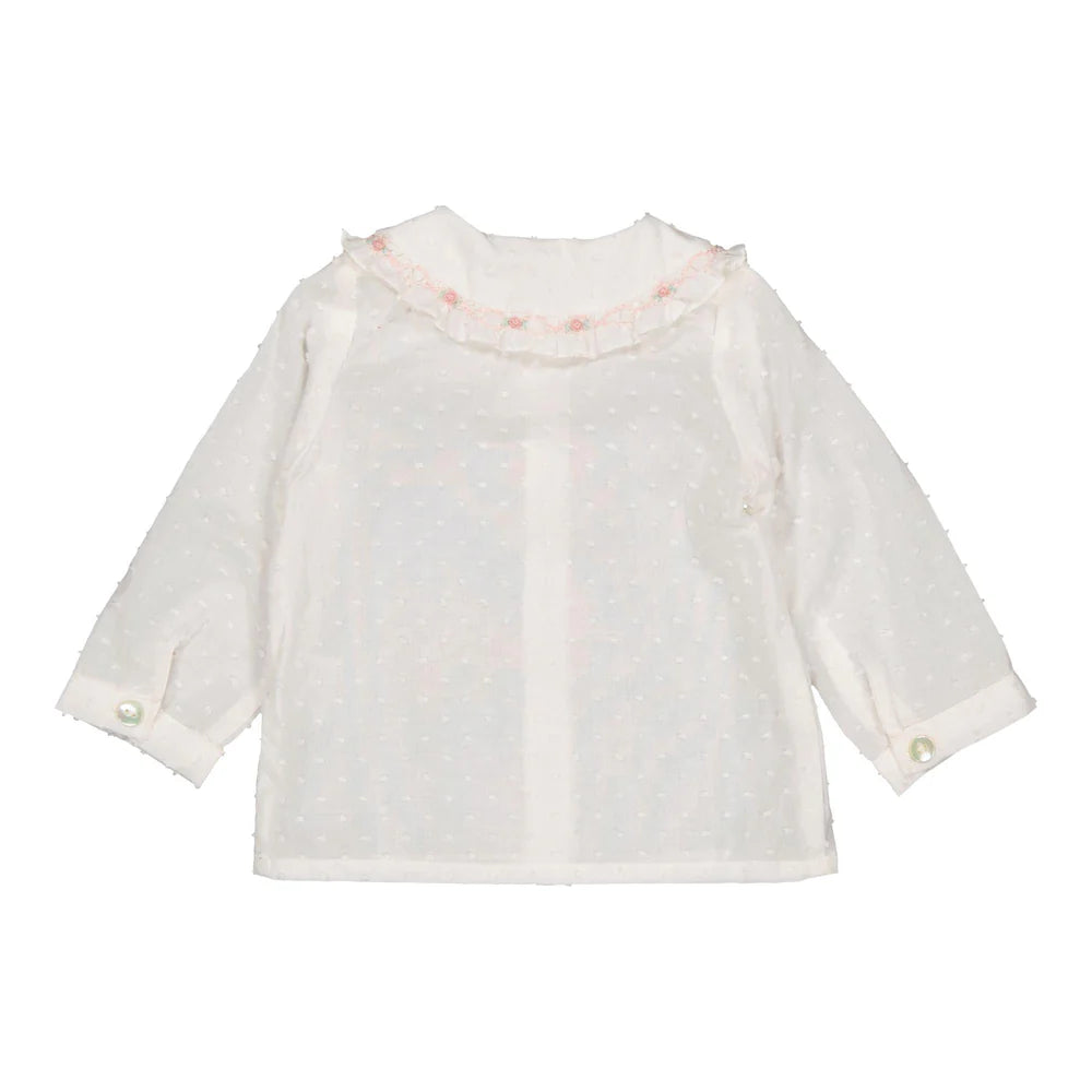 Kidiwi Lorena Smock Plumeti Blouse