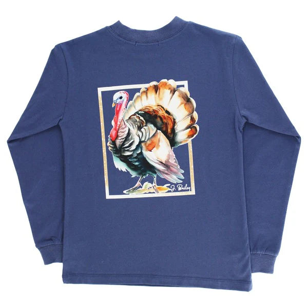 J Bailey L/S  Logo Tee