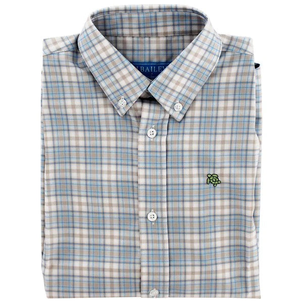 J. Bailey Roscoe Buttondown Perf Ridge