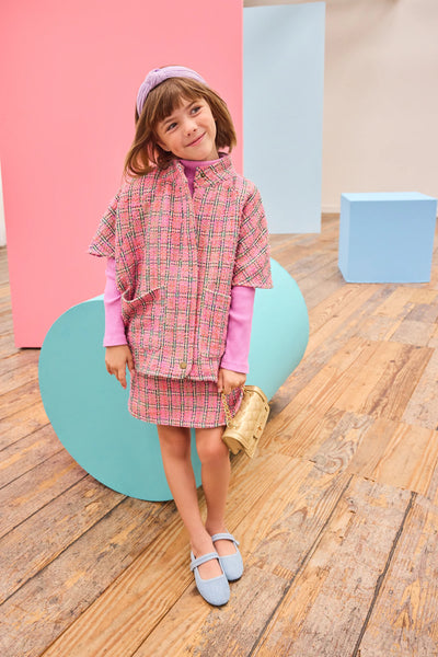 Wool Cape - Palermo Plaid