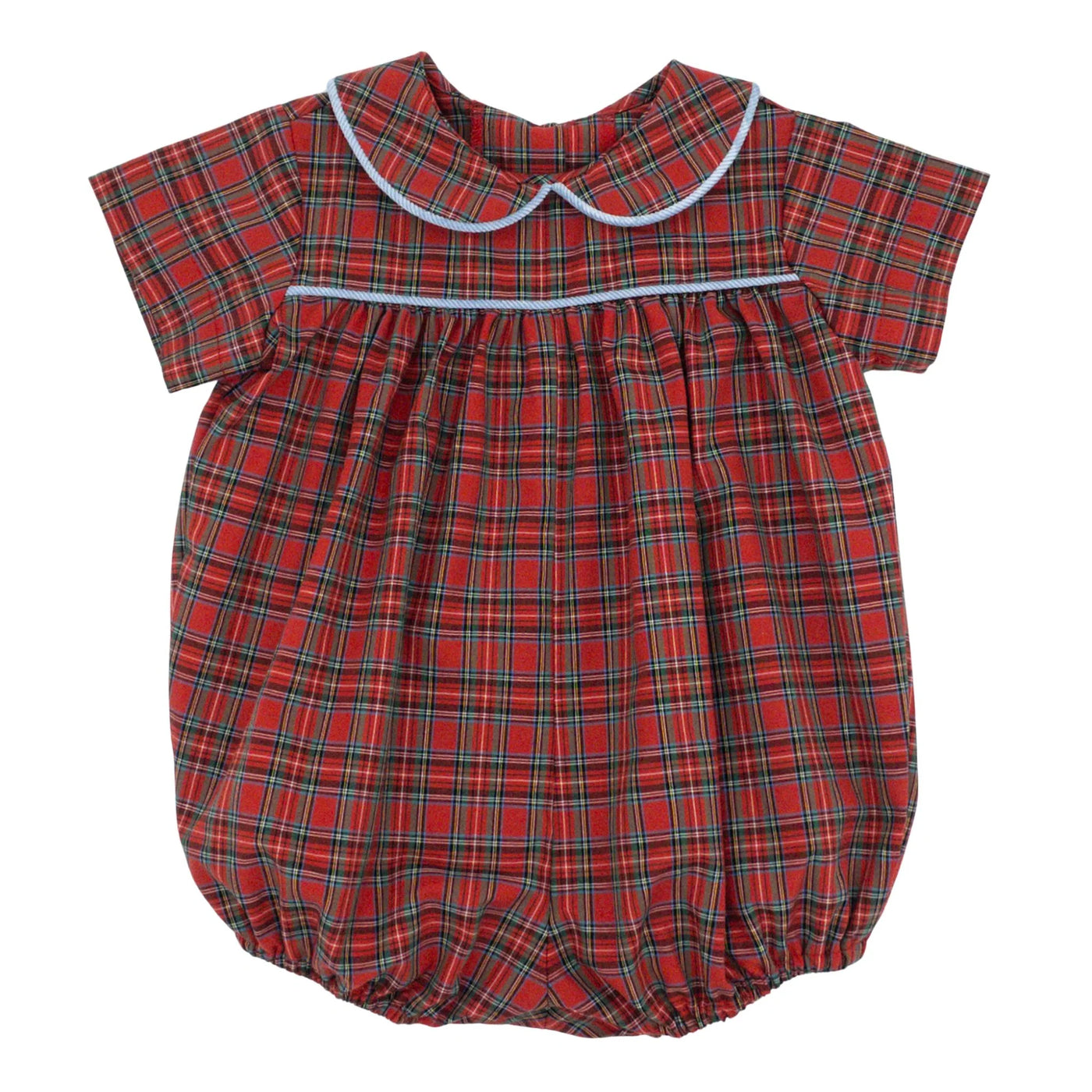 Anvy Andrew Red Plaid Bubble