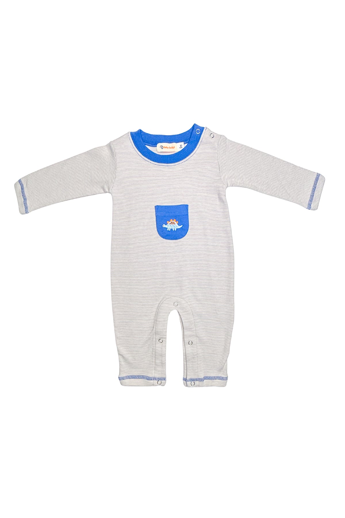 Boy L/S Romper - Dino