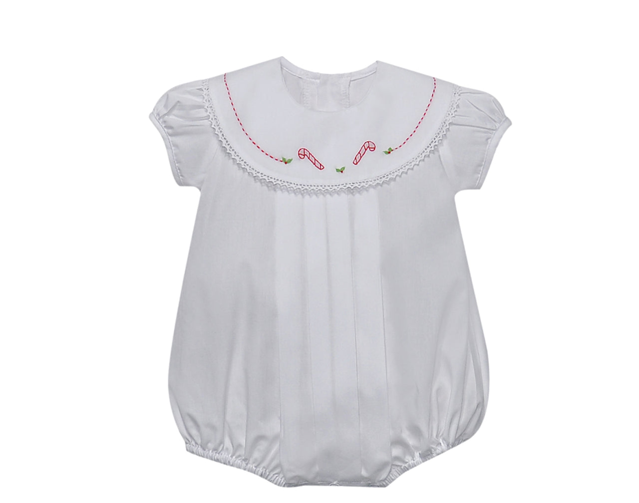 Bailey Girl Bubble - White Candy Cane