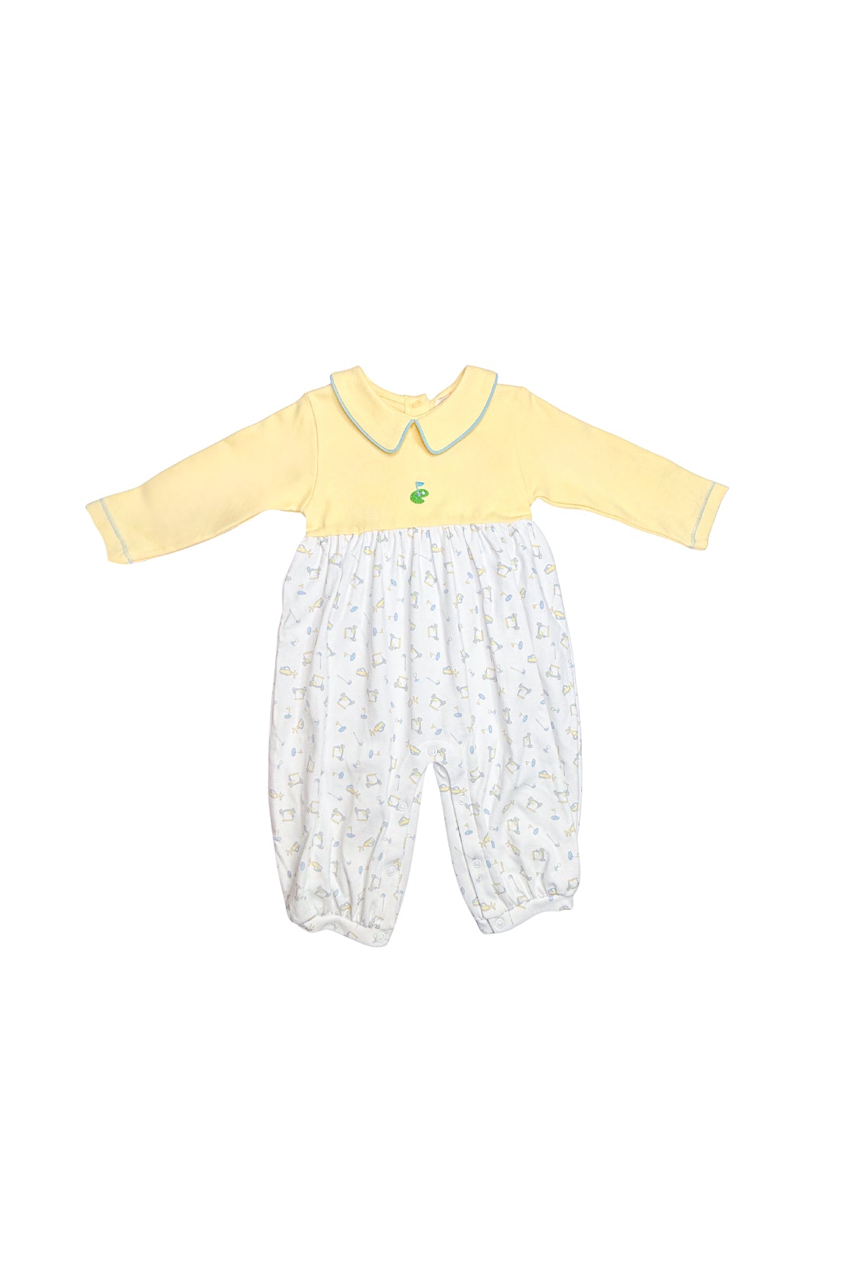 Boy L/S Romper - Golf Ball