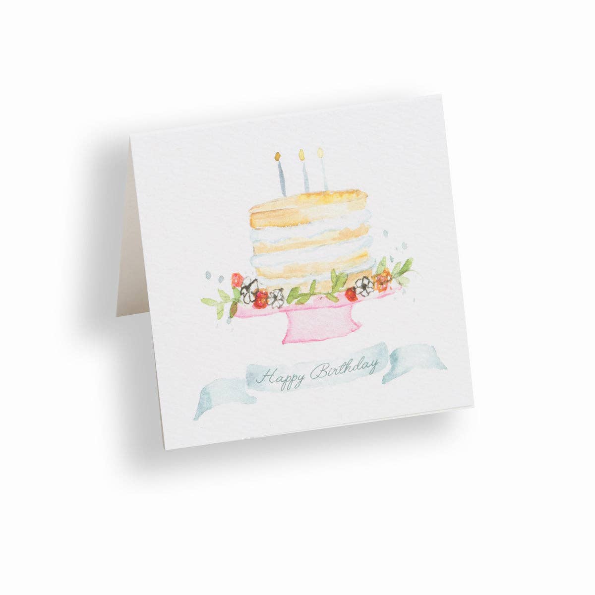 "Birthday Cake" Enclosure Card