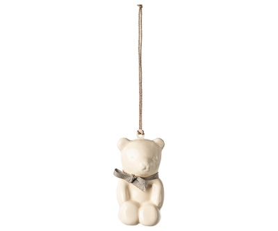Teddy Bear Ornament - Blue