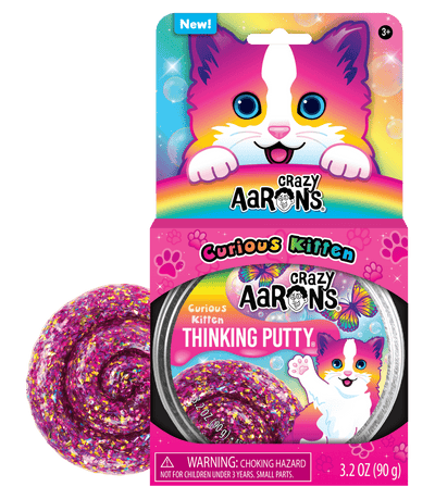 Putty Pets Curious Kitten Thinking Putty