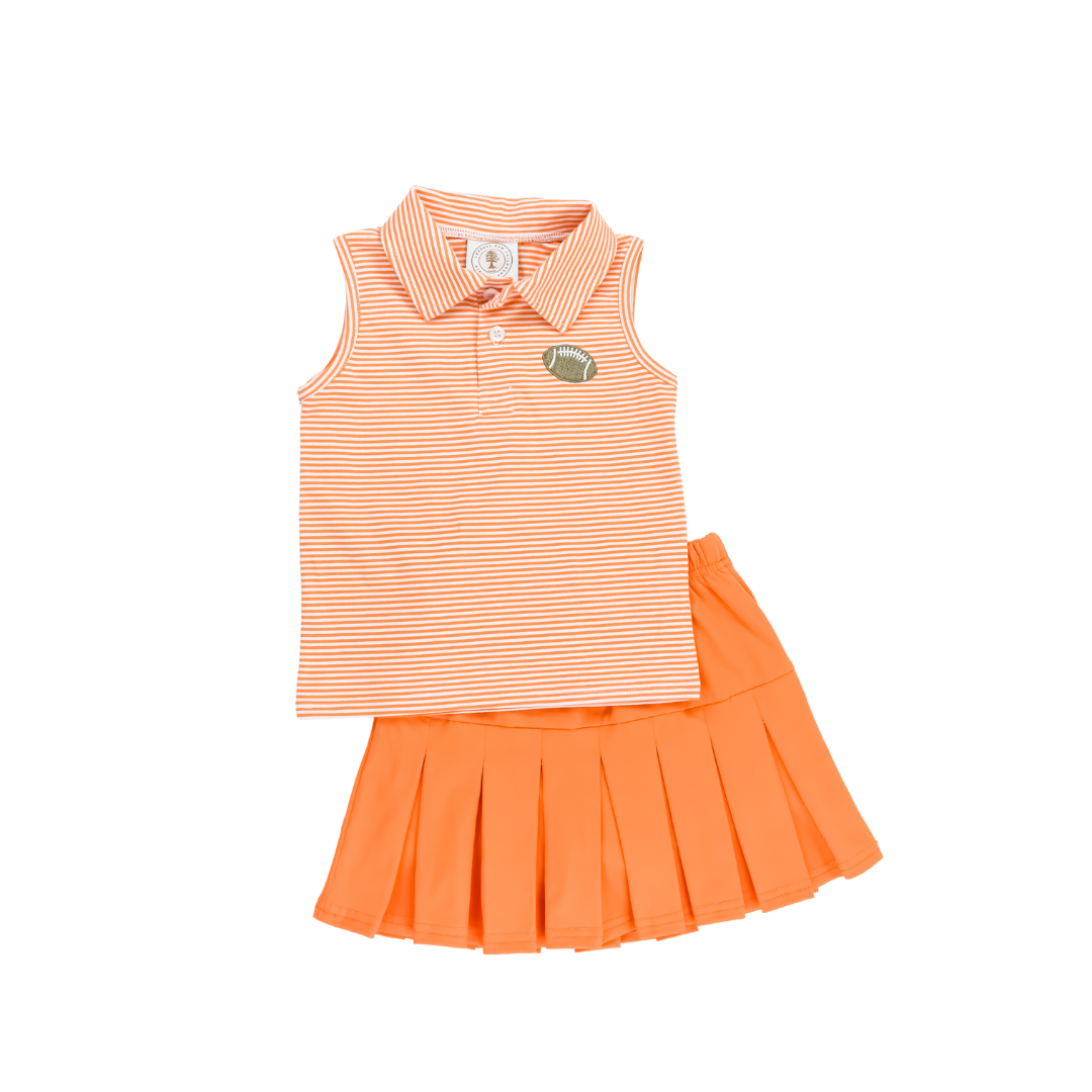 Fan Zone Skort Set - Orange