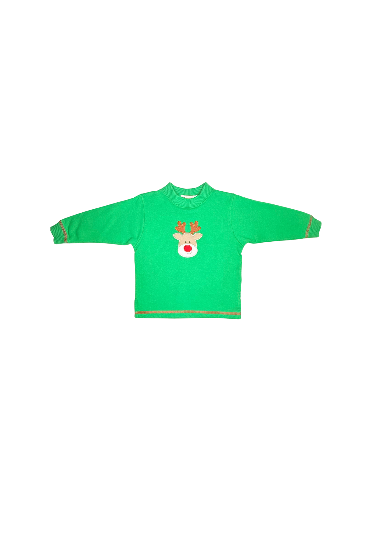 Green Sweatshirt - Happy Rudolph