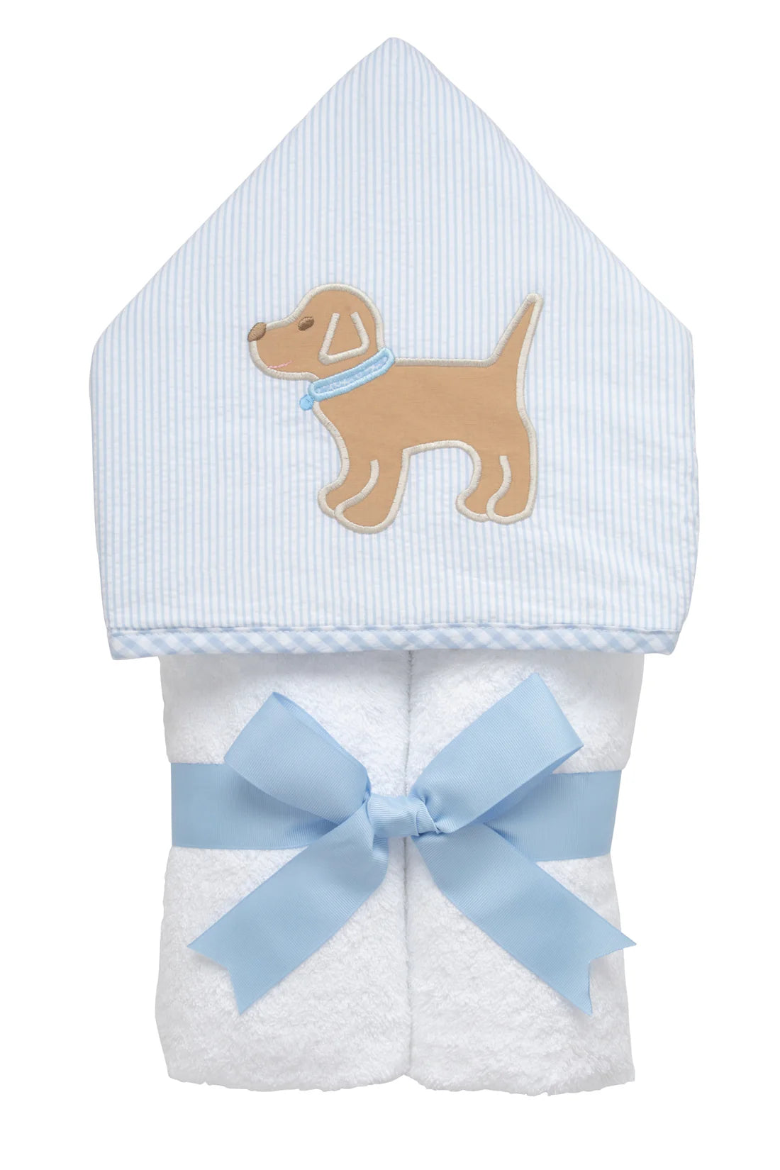 Everykid Hooded Towel - Blue Puppy