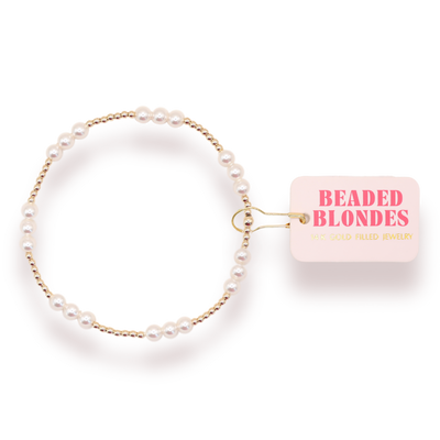 ILY Pearl Bracelet - Petite 6.25 inch