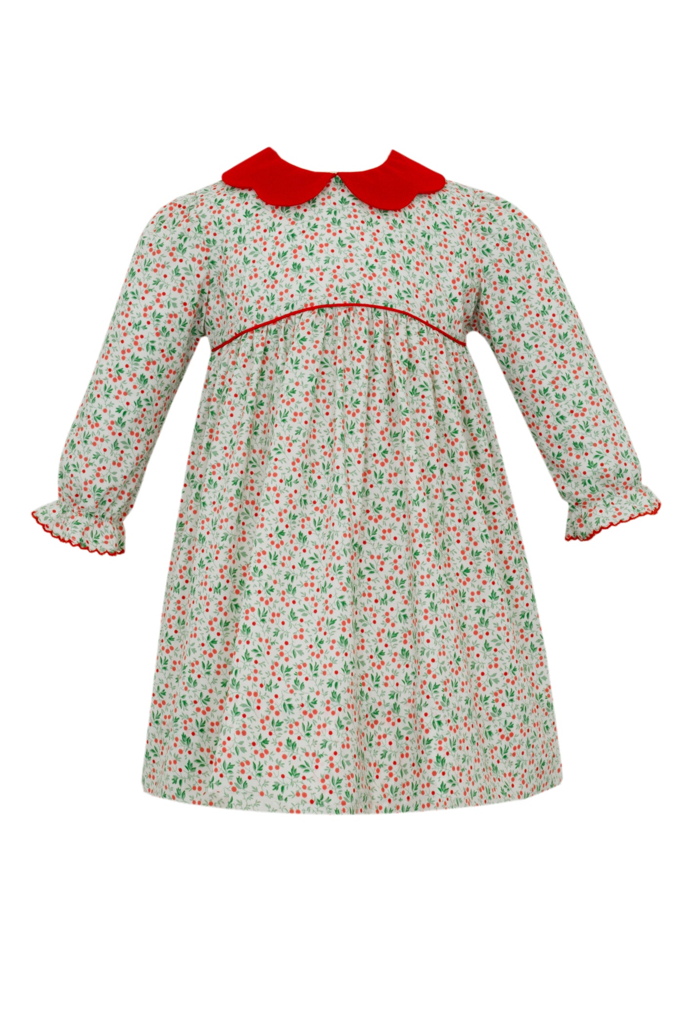 Petit Bebe L/S Holly Print Dress