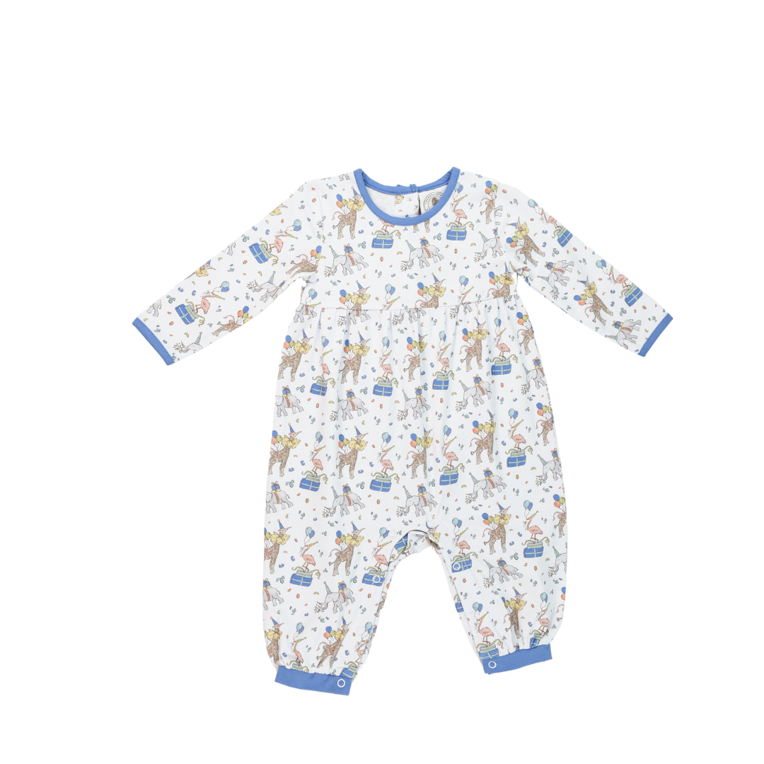 Parker Boy Playsuit - Party Animals