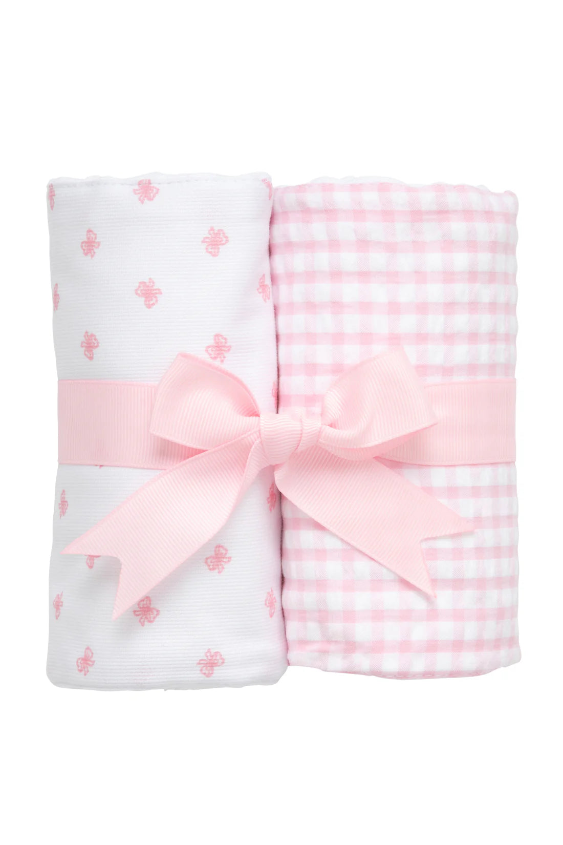 Set of Two Burps- Pink Bow