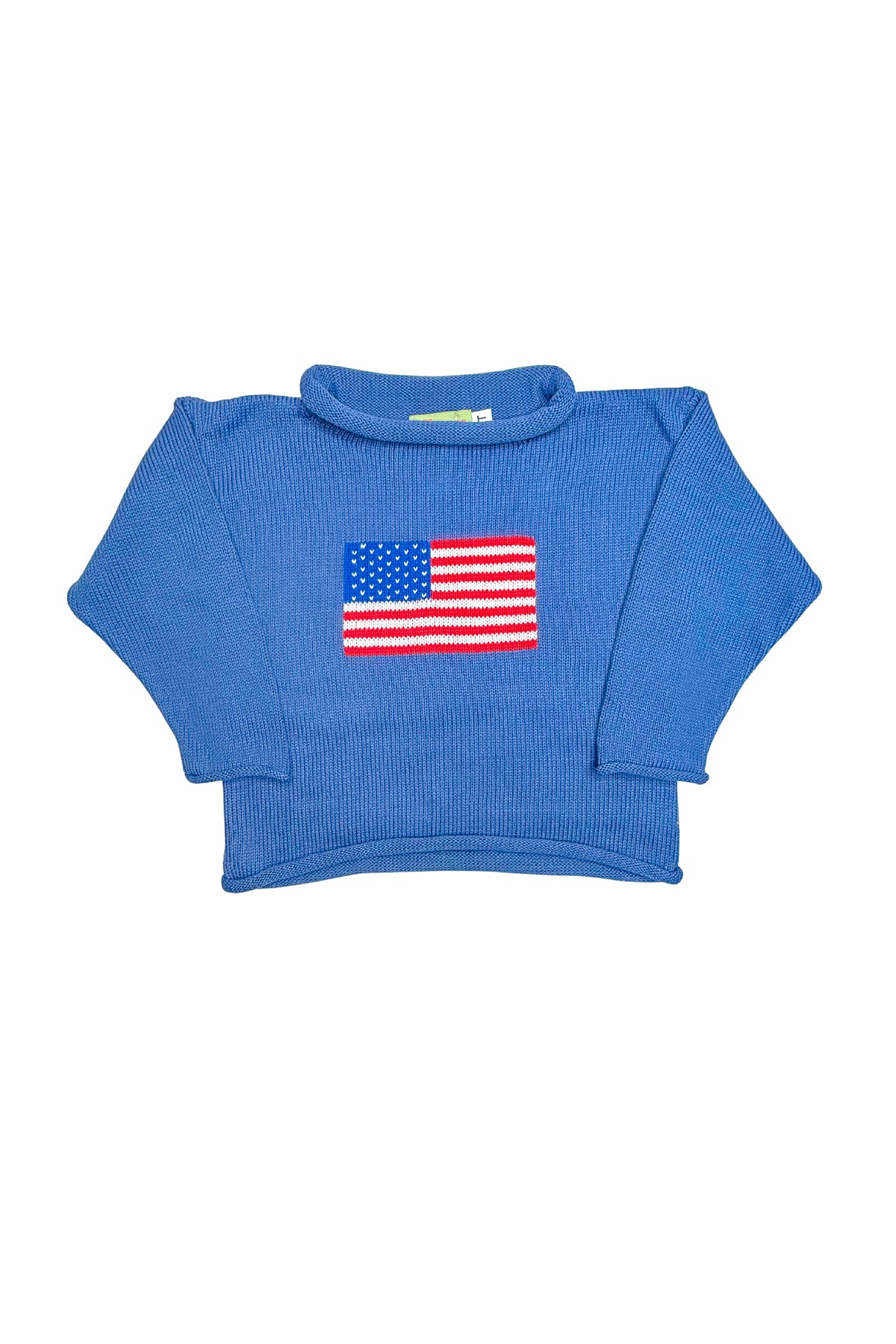 Rollneck Sweater - American Flag