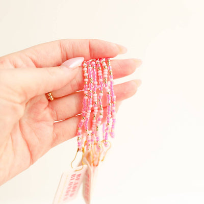 Pink Sprinkle Bracelet - Petite 6.25 inch