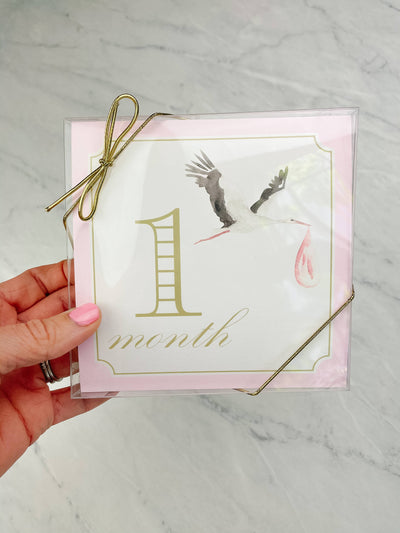 Milestone Cards - Pink