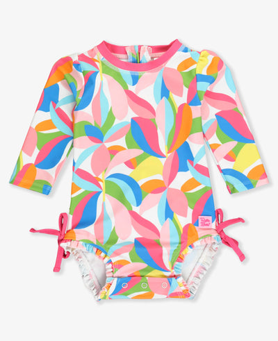 Rufflebutts L/S 1pc Rash Guard