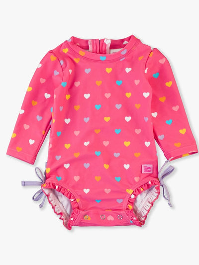 Rufflebutts L/S 1pc Rash Guard