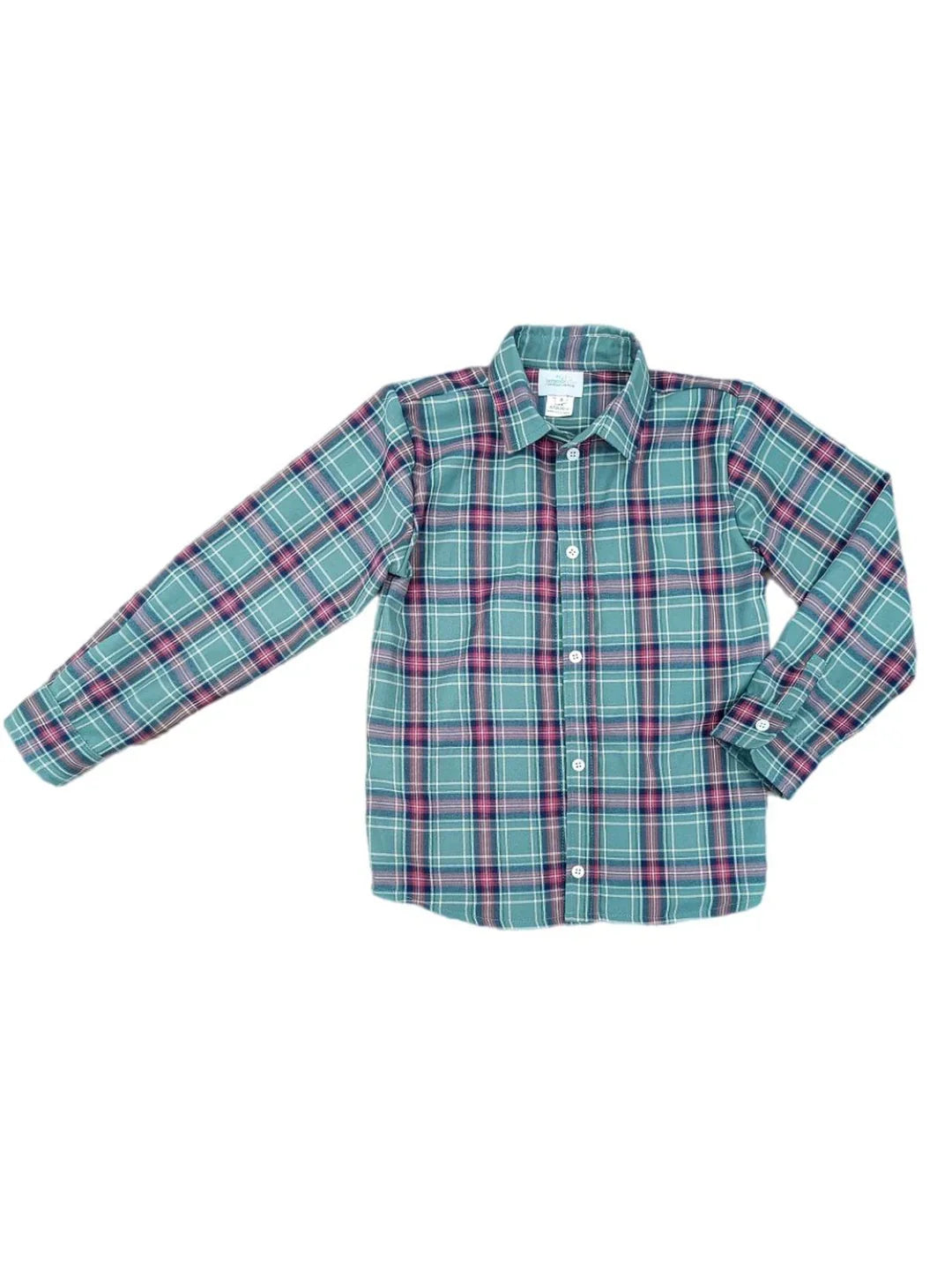 Green Christmas Plaid Ryan Dress Shirt