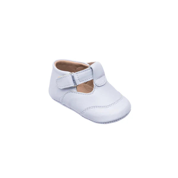 Elephantito Baby T Strap Bootie- White