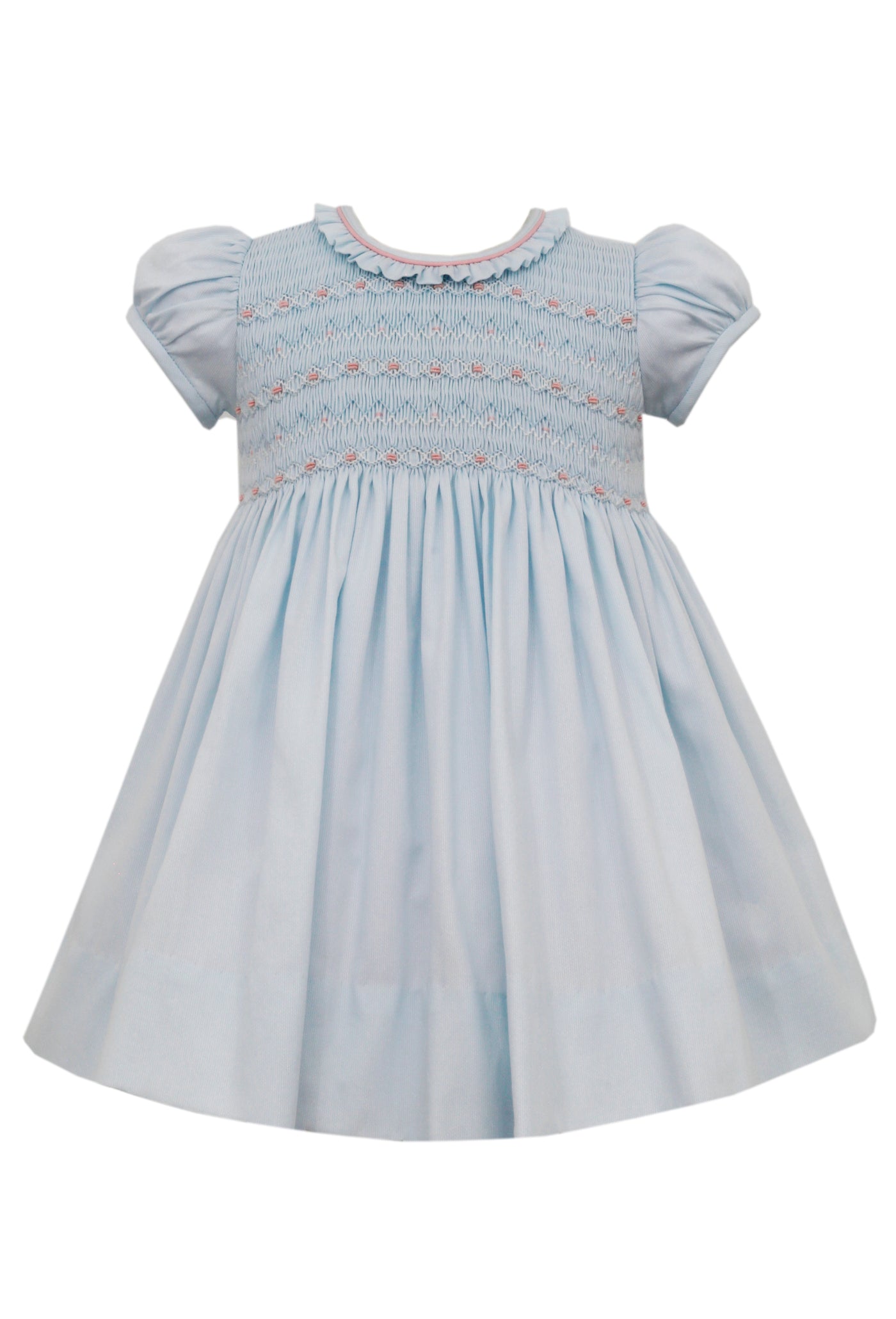 Isabella Blue Pique Dress