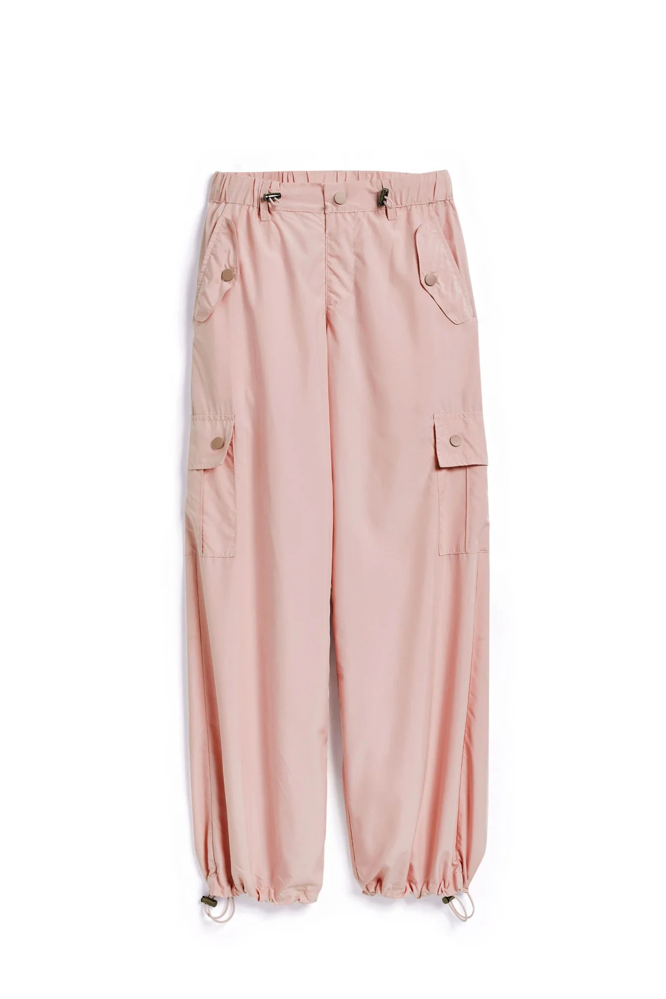 Tractr Pink Parachute Pants