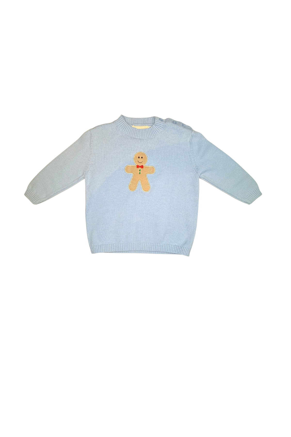 Blue Boy Crewneck - Gingerbread Man