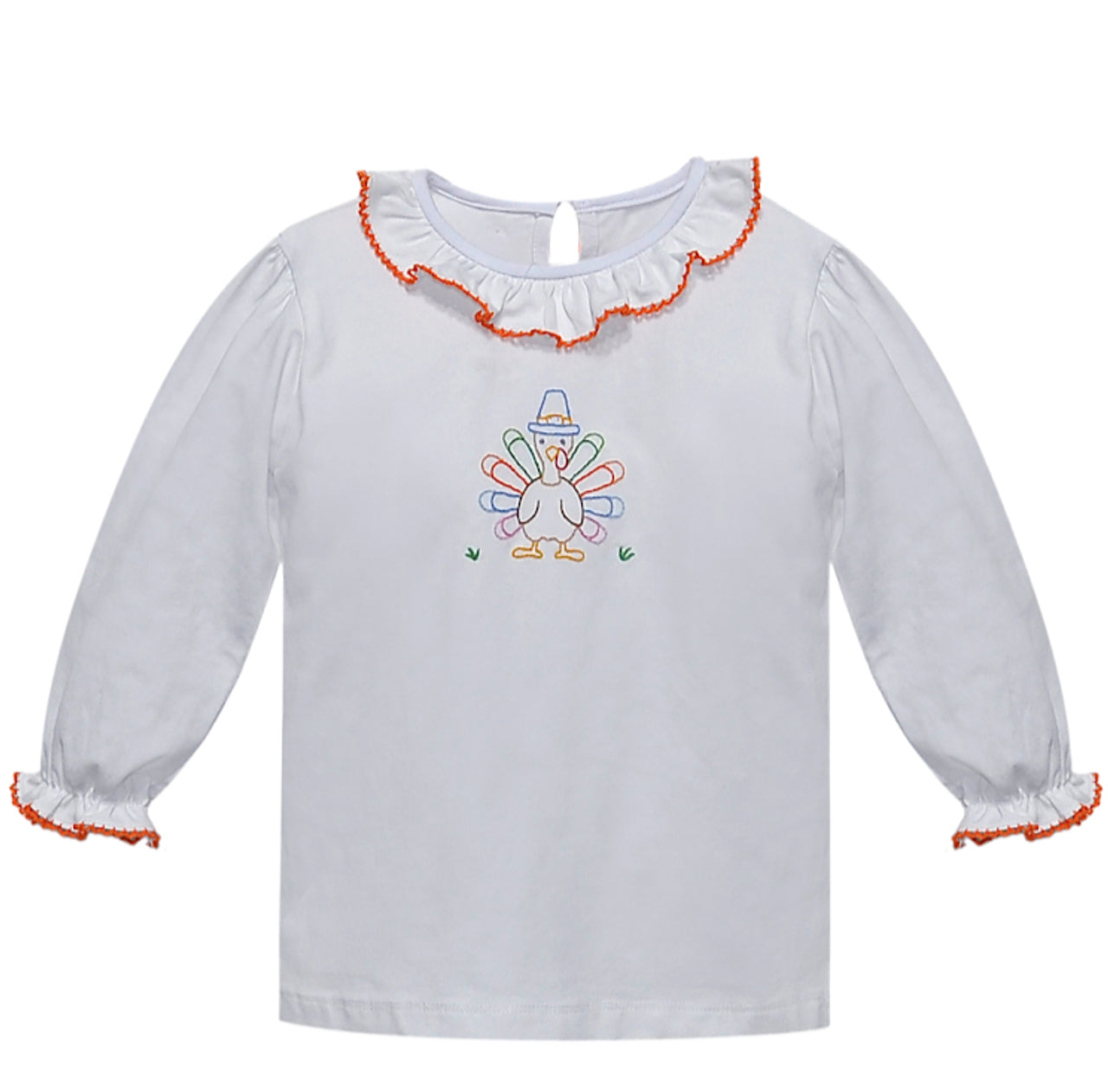 Emma Blouse - White Turkey