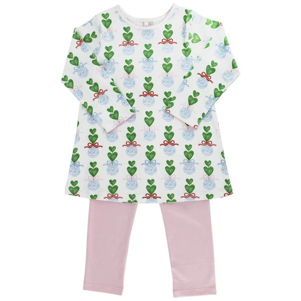 Bailey Boys Tunic Pant Set Topiary