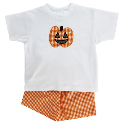 Bailey Boys Boy Short Set Jack O Lantern