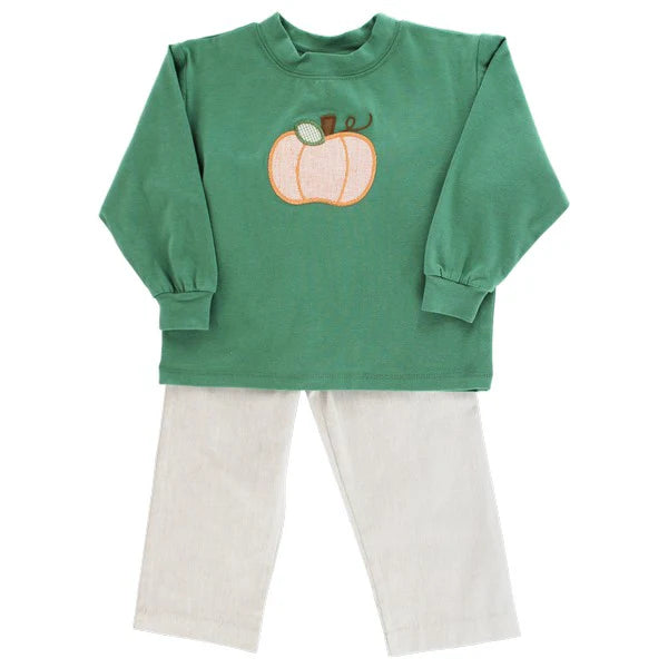 Bailey Boys Boy Pant Set Pumpkin