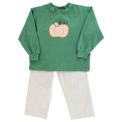 Bailey Boys Boy Pant Set Pumpkin